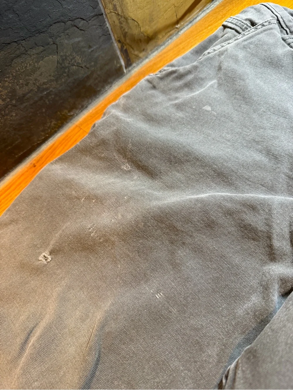 Carhartt “Thrashed” Gray Work Pants- size 36x30 (007)